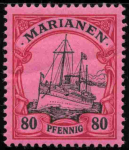 Marianen Deutsche Post Michel 15 * ungebraucht Kaiseryacht