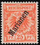 Marianen Deutsche Post Michel 5 II ** postfrisch Krone Adler