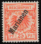 Marianen Deutsche Post Michel 5 II * ungebraucht Krone Adler