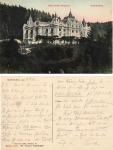 Marienbad Hotel Schloss Miramonti Bohemia used 1910