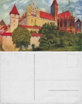 Marienburg West Prussia artist's card Malbork * around 1920