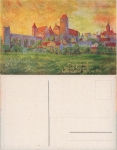 Marienburg West Prussia artist's card Malbork * around 1920