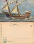 Marine Galerie Venezianisches Kauffarteischiff  15. Jahrhundert *1920