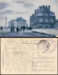 Sailor Artillery Section Feldpost 7.1.1915 quf AK Zeebrugge Hotel de la Begassine