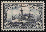 Marshall-Inseln Deutsche Post Michel 24 * ungebraucht Kaiseryacht