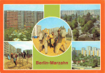 Marzahn Berlin Neubaugebiet Mehrbildkarte * 1989