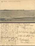 Sailor Regiment Pioneer - Field Post Department 24.6.1917 on AK Zeebrugge