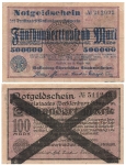 Mecklenburg-Schwerin Fünfhunderttausend Mark 10. August 1923 Notgeld