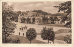 Meerane Sachsen Schützenhaus Bahnpost Leipzig-Hof Zug 48 o 1912