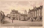 Meerane Sachsen Bismarckplatz o 1913