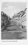 Meerane Sachsen Steile Wand Bergstrasse o 1960