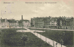 Meerane Sachsen Wettinerplatz Ecke Langestrasse und Karl Schieferstrasse o 1912