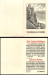 88709 Meersburg Lake Constance artist folding card* approx. 1930