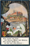 01662 Meissen artist card Max Honegger * around 1920