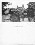 Menin vue sur la lys Westflandern * ca. 1930