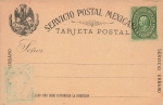 Mexico Dos Centavos header postal stationery around 1890 *
