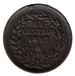 Mexiko UN Centavo 1897 / M