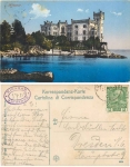Miramar Castello Triest AK 1915