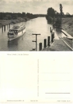 17252 Mirow Mecklenburg Schleuse mit Ausflugsdampfer *1967 Hanich1954