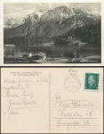 82481 Mittenwald, Lautersee mit Karwendel o 2.8.1929