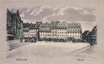 Mittweida Sachsen Markt * um 1910
