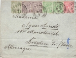 Monaco letter from Monte Carlo December 30, 1913 to Dresden