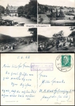 08262 Morgenroethe Rautenkranz 2 Kreis Klingenthal country postmark on postcard o 4.6.1962