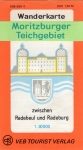 Moritzburg pond area hiking map 1977