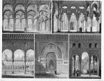 Mosque original steel engraving by Henry Winkles after G Heck around 1850