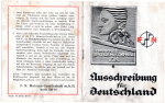 Motorrad Trophee International F.N. Motoren Gesellschaft Ausschreibung Heft 8 Seiten um 1920