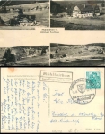 08248 Mühlleithen Kreis Klingenthal (Sachs) Hotel Buschhaus Landpoststempel o 16.8.1960