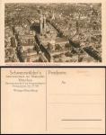 München Schwarzwälders Naturweinhaus Fliegeraufnahme * ca. 1910