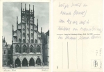 48000 Münster Rathaus gebr. 1942