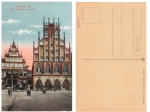 Münster Stadt Weinhaus und Rathaus * ca.1920