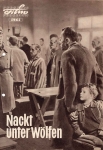 Nackt unter Wölfen mit ERwin Geschonneck, Armin Mueller-Stahl, Progress Programm 39/63 DEFA-Film
