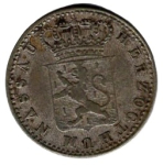 Nassau Herzogthum 6 Kreuzer 1855 Adolph