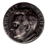 National Socialist People's League for Truth and Justice Membership badge circa 1933