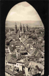 Naumburg Saale von der Wenzelskirche o 1964
