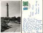 Nebel Amrum lighthouse o 8.6.1953