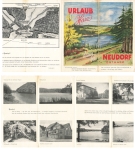 Neudorf Ostharz travel brochure around 1957