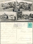 08543 Neudoerfel district of Plauen country postmark on postcard Poehl o 22.9.1961