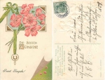 Neujahrsprägekarte o 1.1.1911