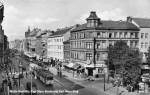 Neukölln Berlin Karl-Marx-Strasse und Karl-Marx-Platz alte Ansichtskarte * um 1950