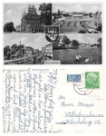 24537 Neumuenster Train Station Town Hall o July 16, 1955