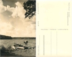 16818 Neuruppin Boltenmuhle boat dock Tornow See *1962 Hanich0187