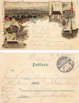 Neustadt Oberschlesien Litho Prudnik o 1899