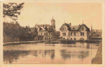 Neustadt Orla Cafe Klemm bahnpoststempel Leipzig-Saalfeld Zug 368 o 1911