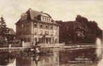 Neustadt Orla Gamsenteich mit Krankenhaus o 1928