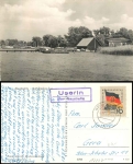 17237 Userin about Neustrelitz country postmark on postcard Zierker See o 9.8.1961