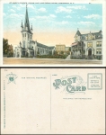 USA New York Amsterdam St.Marys Church Dugan Hall und Parish House *1940